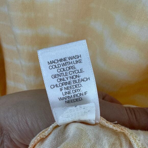 J. Jill Tie Dye Linen Top - Picture 5 of 6